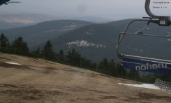 Lysá hora, pohled na východ