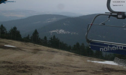 Lysá hora, pohled na východ