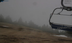 Lysá hora, pohled na východ