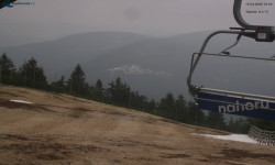 Lysá hora, pohled na východ