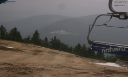 Lysá hora, pohled na východ