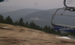 Lysá hora, pohled na východ