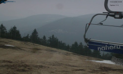 Lysá hora, pohled na východ