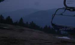 Lysá hora, pohled na východ