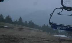 Lysá hora, pohled na východ