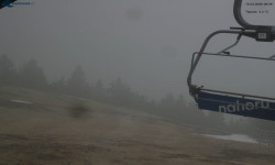 Lysá hora, pohled na východ