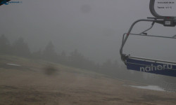 Lysá hora, pohled na východ