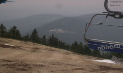 Lysá hora, pohled na východ