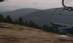 Lysá hora, pohled na východ