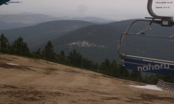 Lysá hora, pohled na východ