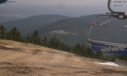 Lysá hora, pohled na východ