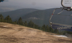 Lysá hora, pohled na východ