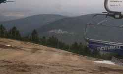 Lysá hora, pohled na východ