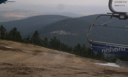 Lysá hora, pohled na východ