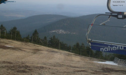 Lysá hora, pohled na východ