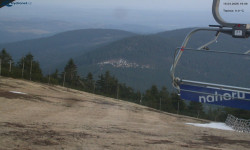 Lysá hora, pohled na východ