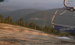 Lysá hora, pohled na východ