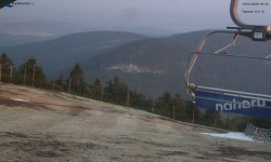 Lysá hora, pohled na východ