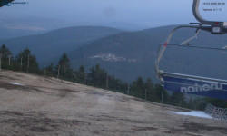 Lysá hora, pohled na východ