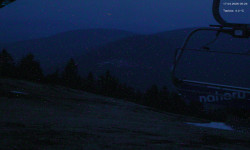 Lysá hora, pohled na východ