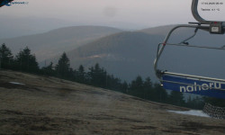 Lysá hora, pohled na východ