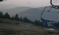 Lysá hora, pohled na východ