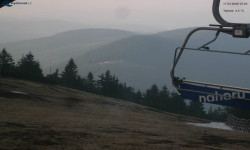 Lysá hora, pohled na východ