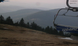 Lysá hora, pohled na východ