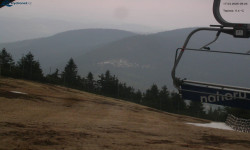 Lysá hora, pohled na východ