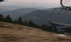 Lysá hora, pohled na východ