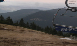 Lysá hora, pohled na východ