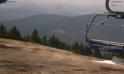 Lysá hora, pohled na východ