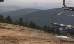 Lysá hora, pohled na východ