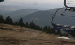 Lysá hora, pohled na východ