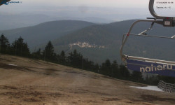 Lysá hora, pohled na východ