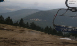 Lysá hora, pohled na východ