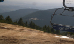 Lysá hora, pohled na východ