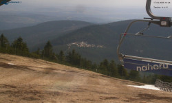 Lysá hora, pohled na východ