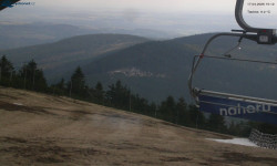 Lysá hora, pohled na východ