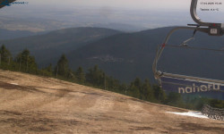 Lysá hora, pohled na východ