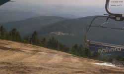 Lysá hora, pohled na východ