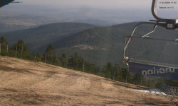 Lysá hora, pohled na východ