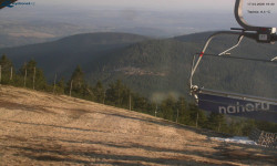 Lysá hora, pohled na východ