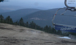 Lysá hora, pohled na východ