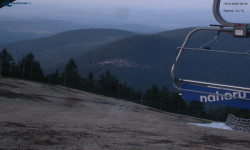 Lysá hora, pohled na východ