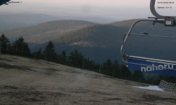 Lysá hora, pohled na východ