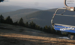 Lysá hora, pohled na východ