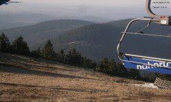 Lysá hora, pohled na východ