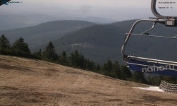 Lysá hora, pohled na východ