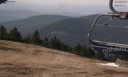 Lysá hora, pohled na východ